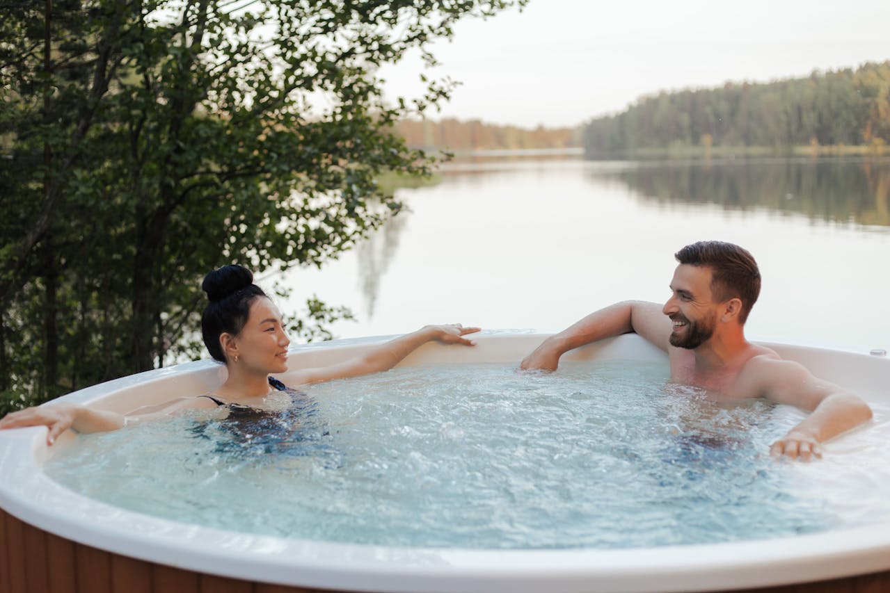 overnachten met hottub